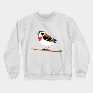 Cute little round fantasy bird Crewneck Sweatshirt